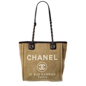 Chanel Deauville Pm Monogram Canvas Deauville Pm (Authentic Pre-Loved)
